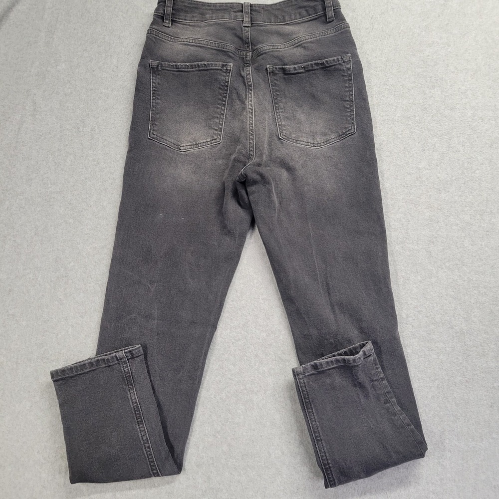 Free People We The Free High Rise Skinny Jeans Faded Black Distressed Size 27 - Picture 13 of 13